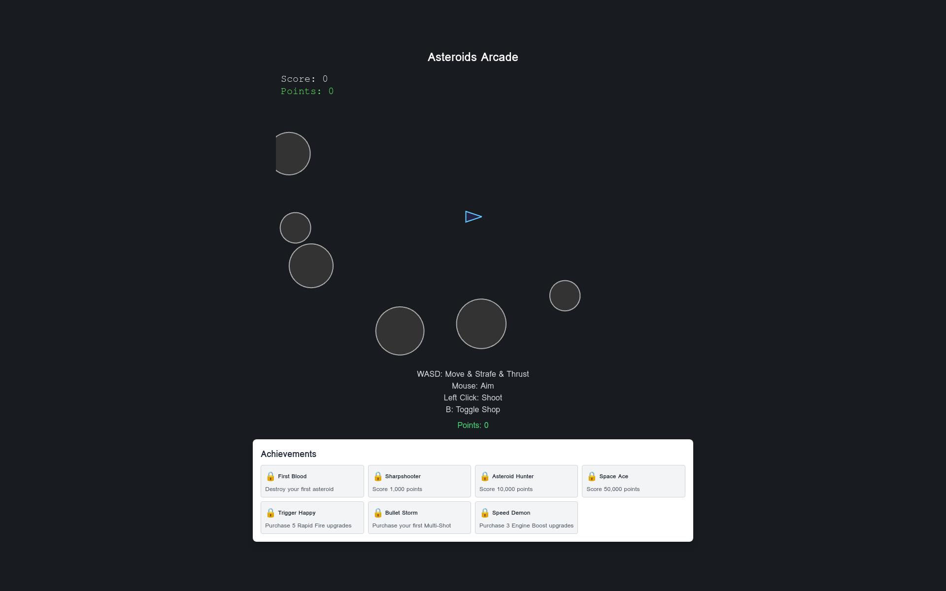 Asteroid Clicker